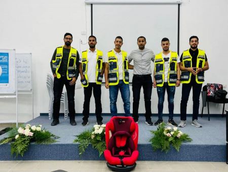 النقب - حورة : حملة لاستعارة المقاعد الآمنة للأطفال